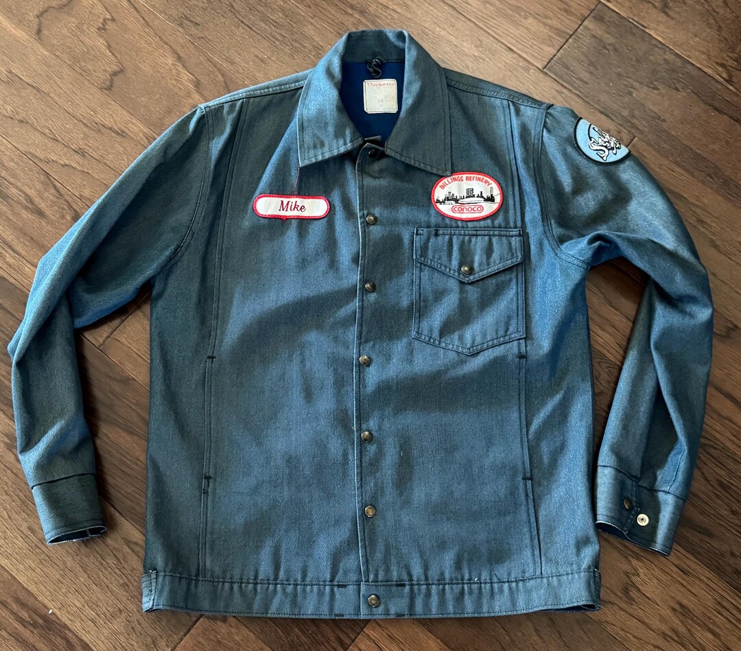 Workrite Western Style Oil Refinery Work Jacket Size 38