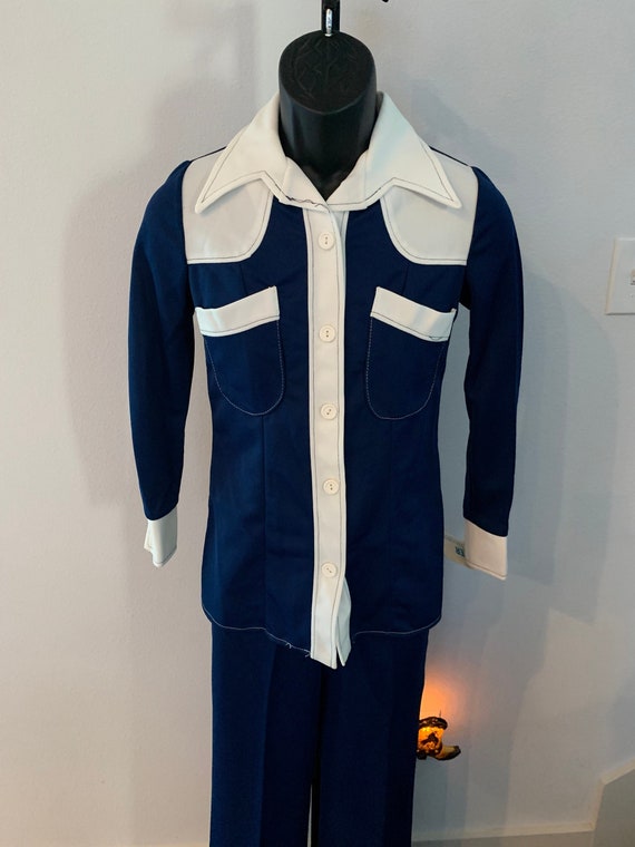 Vintage Womens Deadstock Polyester Leisure Suit - 