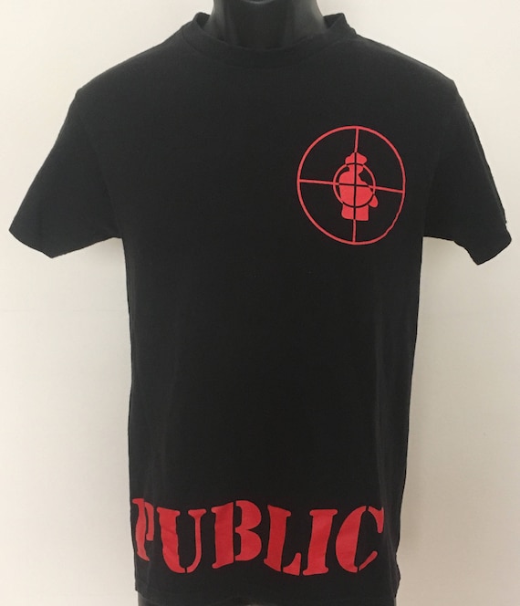 Vintage Public Enemy Shirt - Size S/M - image 1