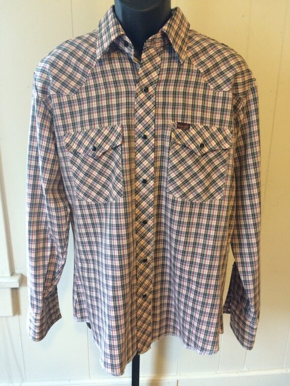 vintage wrangler shirts