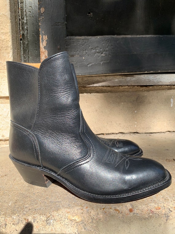 black boulet cowboy boots