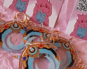 IL DOTTORE / 7cm Acrylic Keychain ((Trilune/False God Accessory Style))