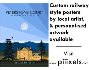 Personalized Art Print by Cardiff Artist