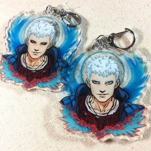 DMC5 Nero Devil May Cry 5 Clear Acrylic Charm Etsy