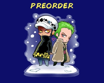 PREORDER -Punk Hazard snow day(te) - Lawzo 2.5in acrylic charm and standee