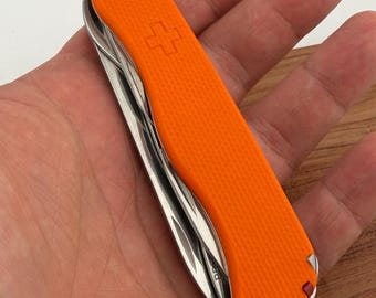 Custom Textured G10 Scales Plus For Victorinox 111mm