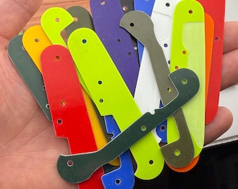 Fodere speciali G10 per Victorinox 91 mm / Leggere, professionali e metalliche