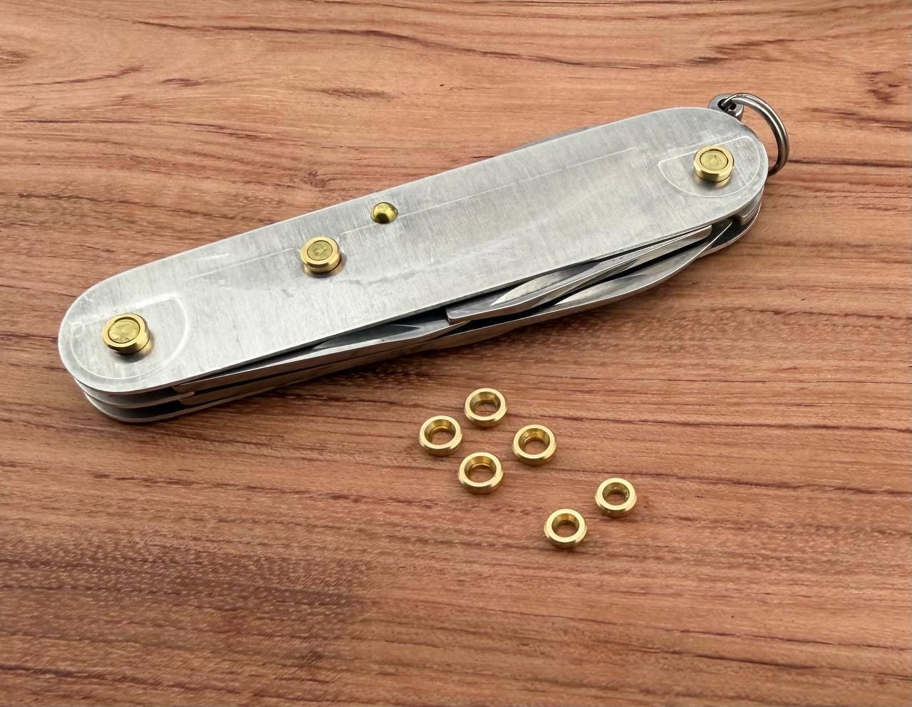 Ring Rivet Set for Victorinox 91mm Assembly | for 2.2mm & 2.5mm Pins ...