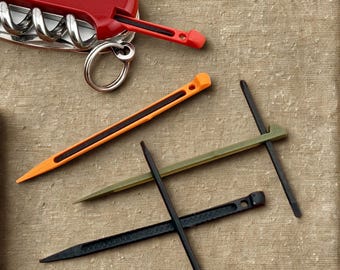 Victorinox 91mm Toothpick Bit Holder | G10 Toothpick for Leatherman Mini Flat Bit