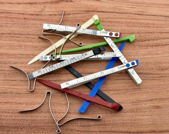 Victorinox 91mm Large Accessory Set | Ruler Tweezers, Toothpick & Scissors Spring | Available in 5 Colors | Swiss Army 91mm Compatible