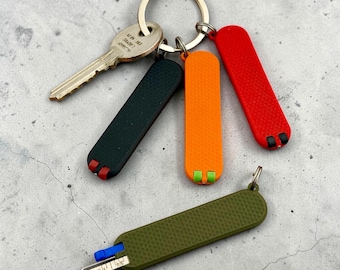 Keychain Tool Victorinox 58mm Style  with Ruler Tweezers Pin