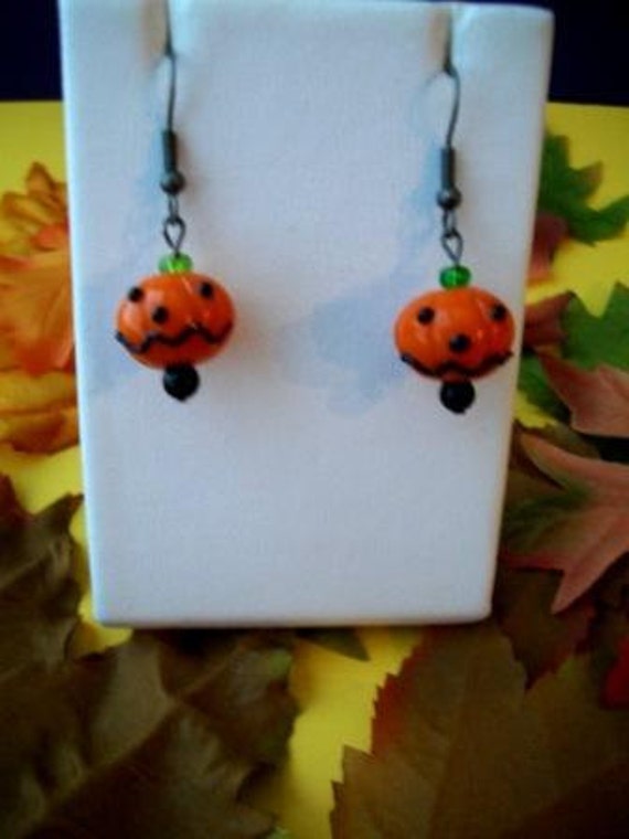 Pumpkinhead Earrings