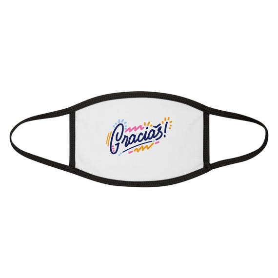Gracias Cloth Face Mask - Washable, Reusable