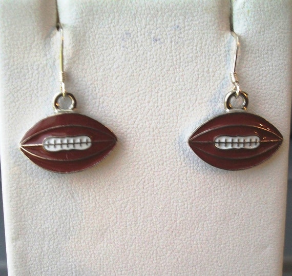 Touchdown Football Earrings