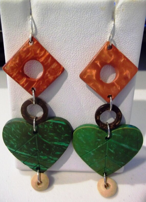 Coconut Wood Earrings