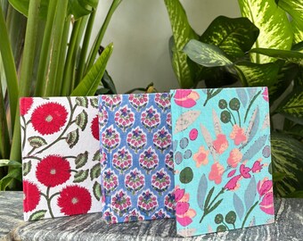 Jaipur Block Print Cotton Diary | Eco-Friendly A5 Journal | Corporate Gifts for Clients