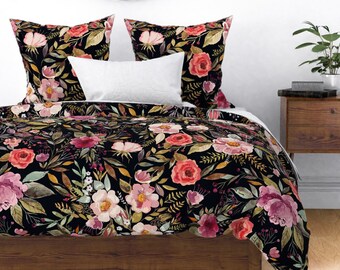 Floral Duvet Cover Etsy