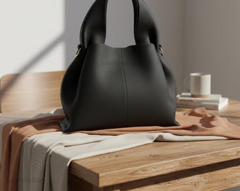 Kuhfellknödel Wolke Tasche | Niche Schulter und Crossbody Achsel Handtasche