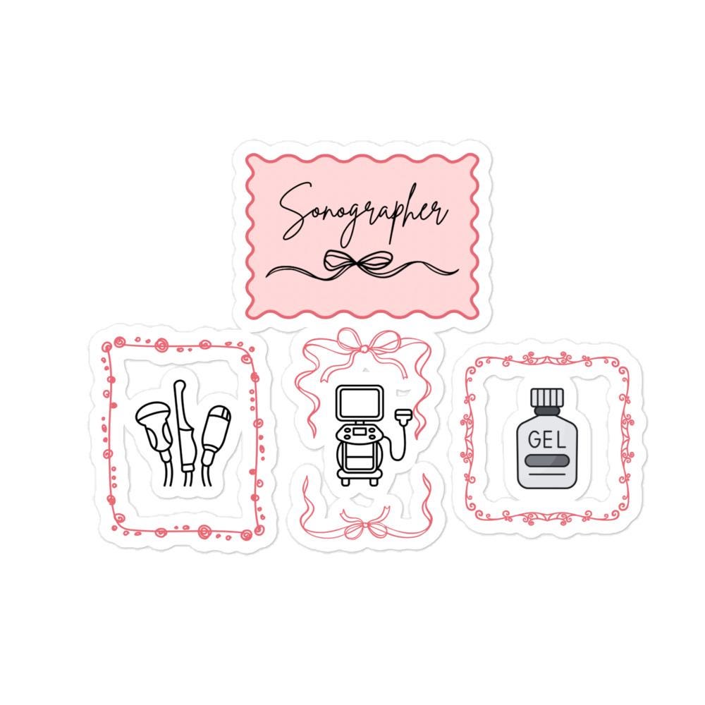 Sonographer / Ultrasound Tech Stickers - Etsy