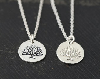 Tree of Life Necklace Handmade • Sterling Silver Tree Necklace • Silver Jewelry Handmade • Necklaces for Women