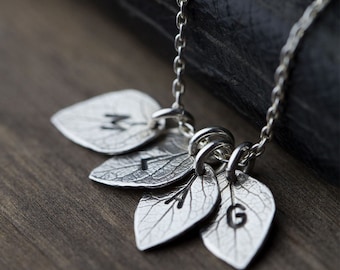 Mother's Family Tree Necklace Personalized Gift • Sterling Silver