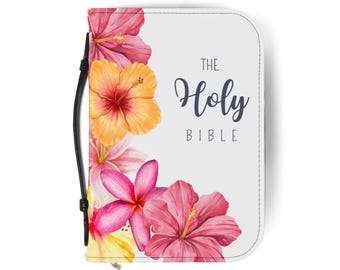 The holy bible, bible cover, quilted leather bible case, custom bible case, Jesus loves you, men and women