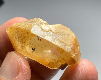 18.78 Grams Rare Astrophyllite Included Quartz Crystal Point - Zagi Momand Mines Pakistan