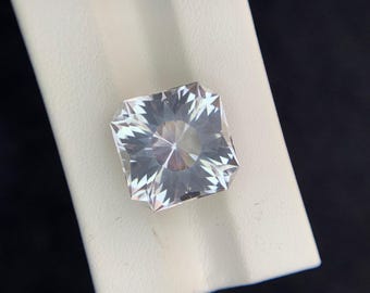 12.65 Carat white Quartz Top Fancy Cut From Pakistan Top Gemstones