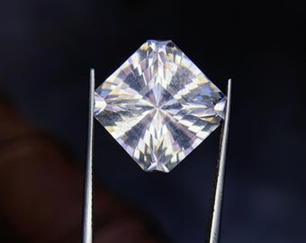 14.60 Ct Square Fancy  Quartz Loose Gemstone Cut from Pakistan