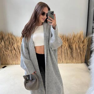 Angora Wool Coat - Etsy