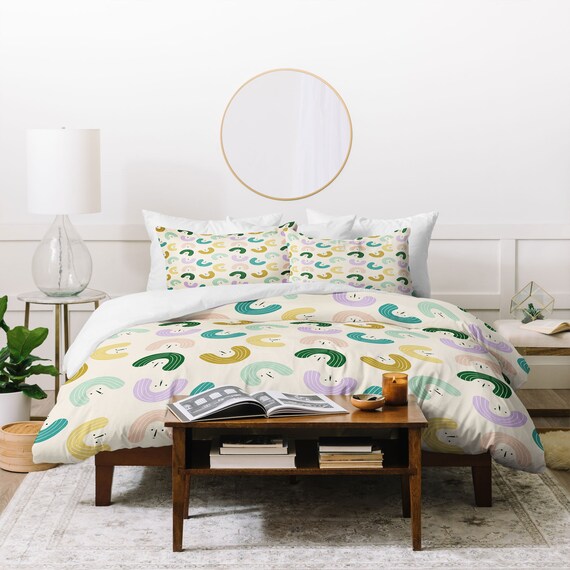 Crazy Plant Lady Cute Duvet Cover With Pillow Shams Colorful Etsy