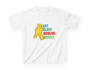 Roblox Shirt Kids Tee,Roblox Gamer PNG: Pixel Block Clipart, Boy Shirt Design,girl shirt design,Roblox Gamer Character,robux