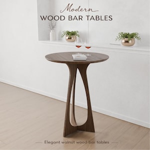 CNC-plattegrond cocktailtafel – ronde bartafel DXF DWG (digitale download)