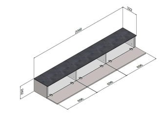 DIY TV Cabinet Plans – Easy to Build Furniture, PDF drawings + dxf files