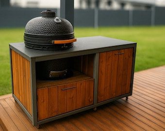 DIY Kamado Grill Tischpläne | Kamado Joe & Big Green Egg Grillwagen | PDF-Anleitung