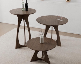 CNC Table Set Plan DXF DWG - Ess-, Cocktail- und Kaffeetische - Digitaler Download