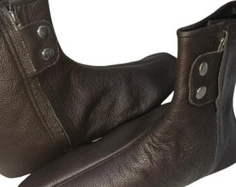 Handcrafted unisex Leather Socks Stylish Durable & Comfortable Wear.