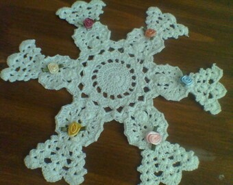 Strawberry angel doily rings yumekawaii lolita kawaii
