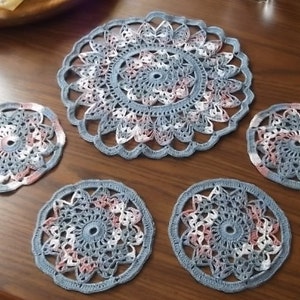 Simply Elegant Doily Set PDF pattern