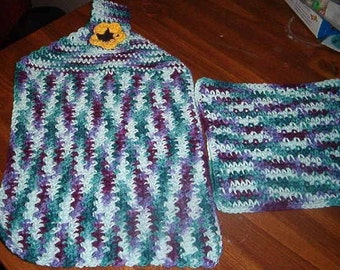 Hanging Dish Towel & Cloth PDF Pattern