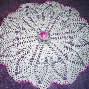 Blooming Pineapple Hearts PDF Pattern