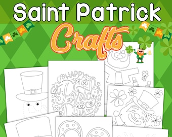 Bricolage imprimable pour la Saint-Patrick