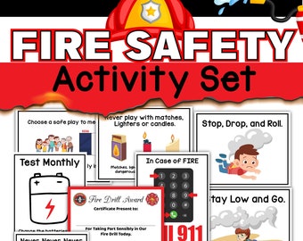 Fire Safety Activity Set
