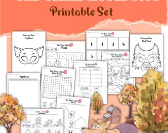 Three Little Pigs Activity Set Download