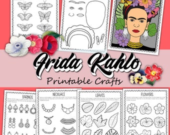 Frida Kahlo Printable Activity