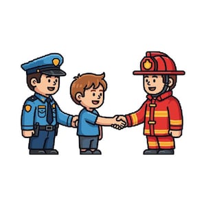Community Helpers Printable Hats image 2