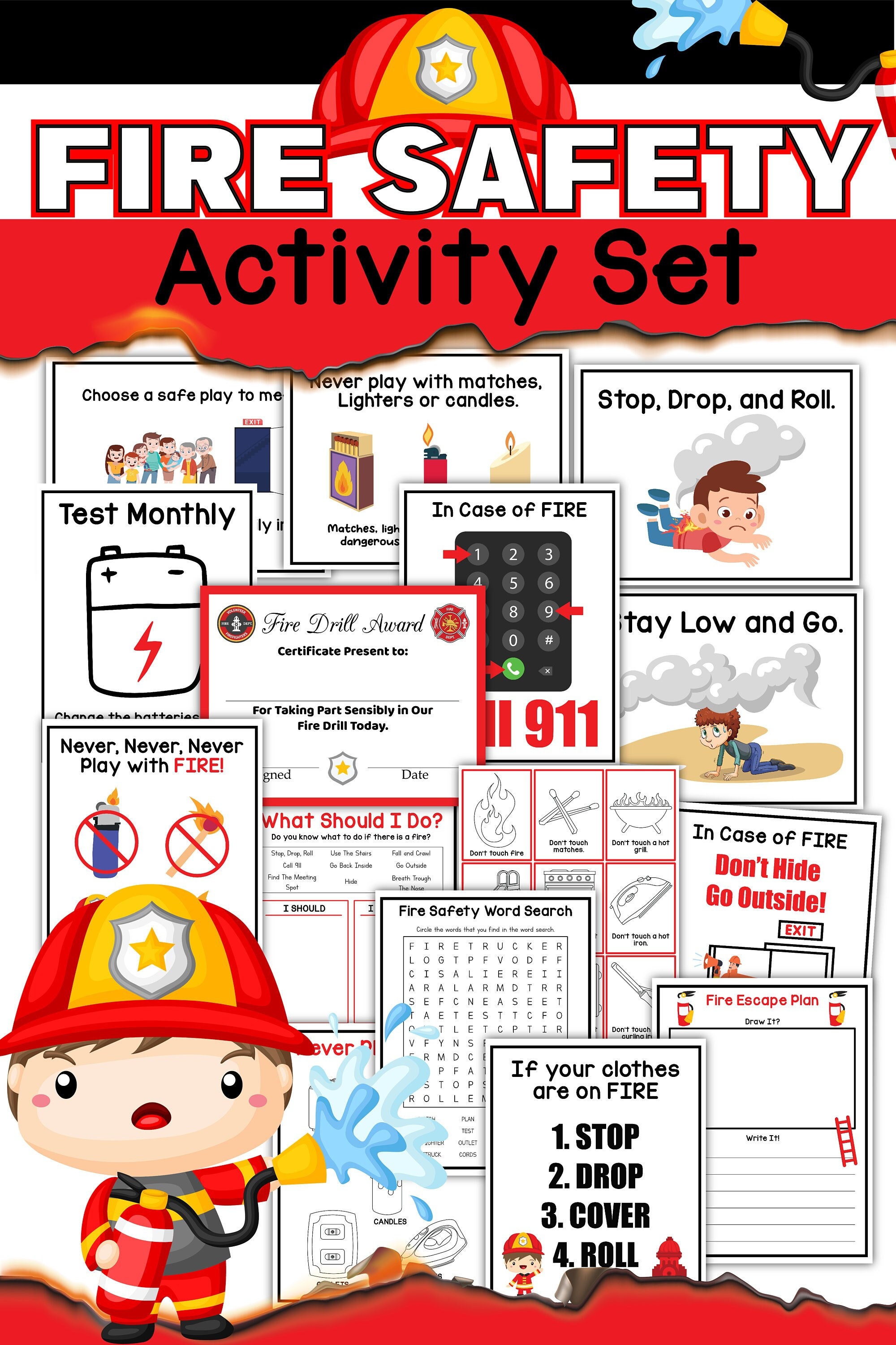 Fire Safety Activities For Adults