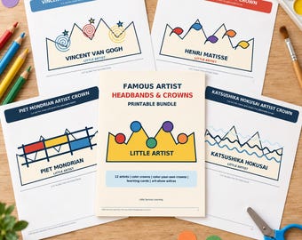 Famous Artist Headbands & Crowns Bundle