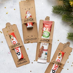 Druckvorlage Mitbringsel, Vorlage zum Drucken, Weihnachten, Kleinigkeit zum Verschenken, Bastelvorlage, PDF, digitaler Download Geschenkidee