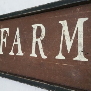 Personalized Farm Wood Sign Framed - Hand Crafted Wooden Decor